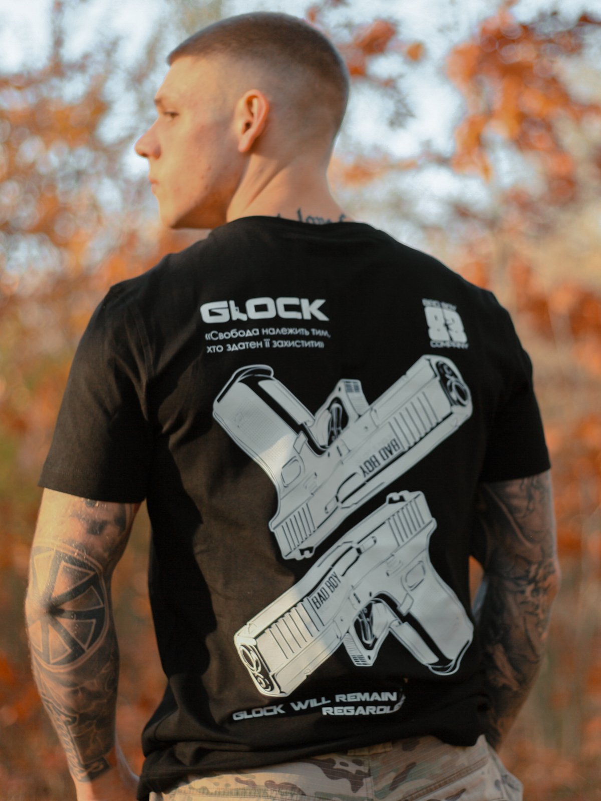 Футболка чорна "Glock 2.0" - Зображення 6