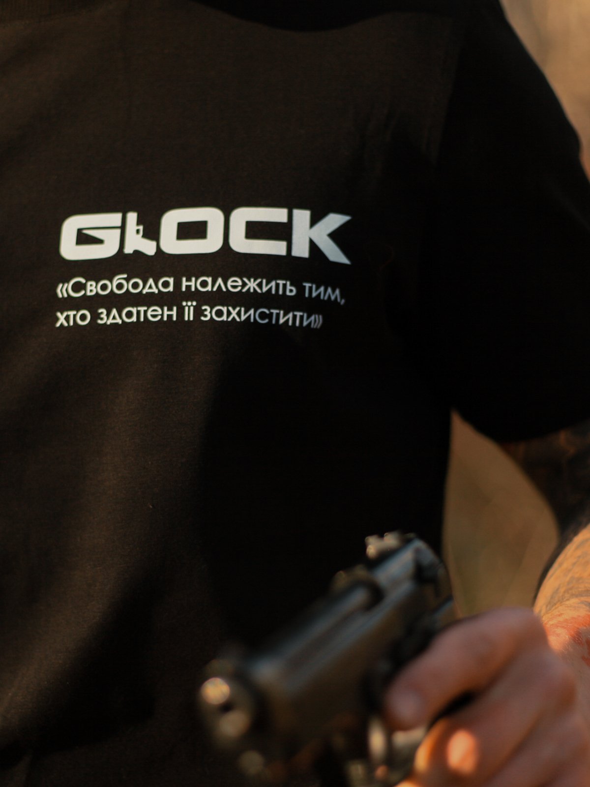 Футболка чорна "Glock 2.0" - Зображення 3