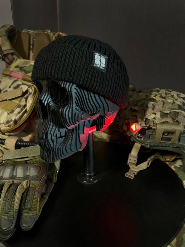 Шапка чорна фліс ВВ