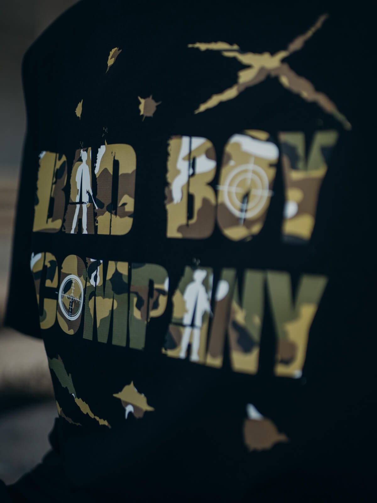 Футболка чорна oversize "Target boy" - Зображення 4