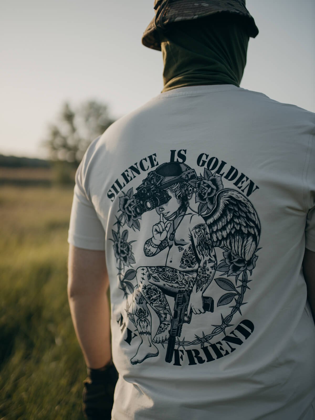 Футболка "Silence is golden"