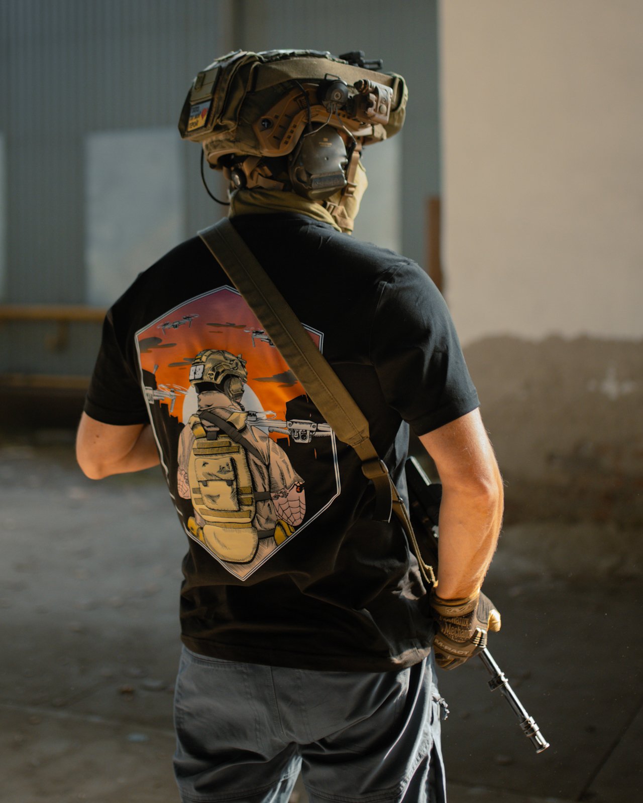 Футболка чорна "King of battle" - Зображення 7