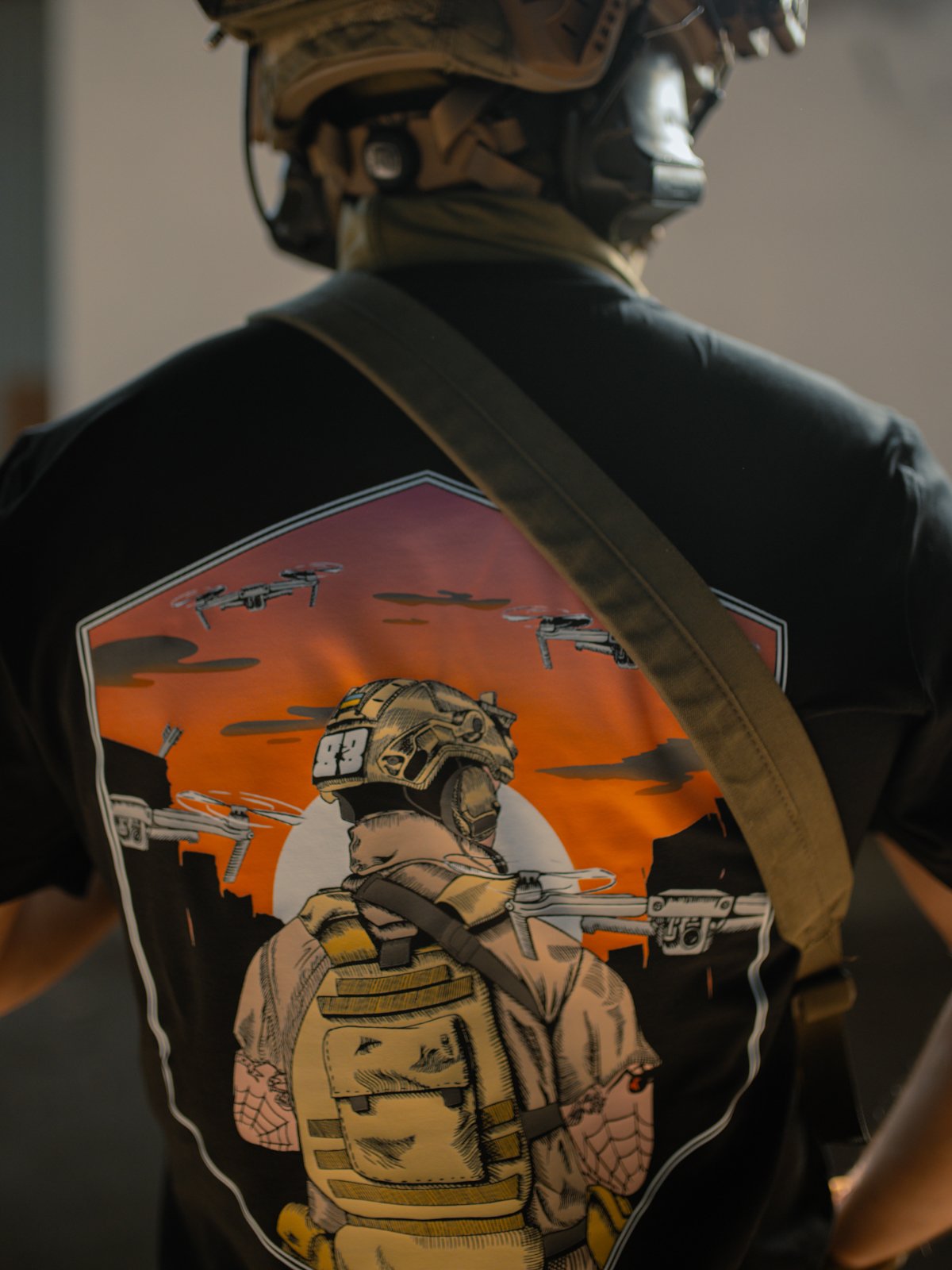 Футболка чорна "King of battle" - Зображення 2