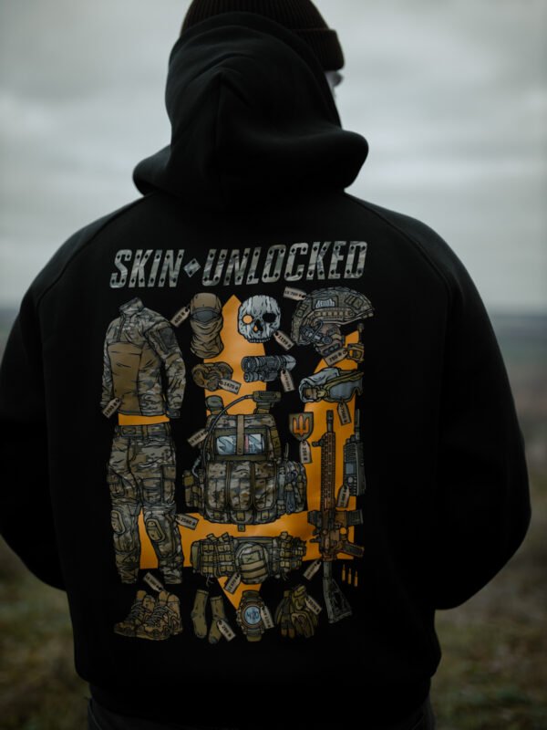 Худі oversize "Skin Unlocked"