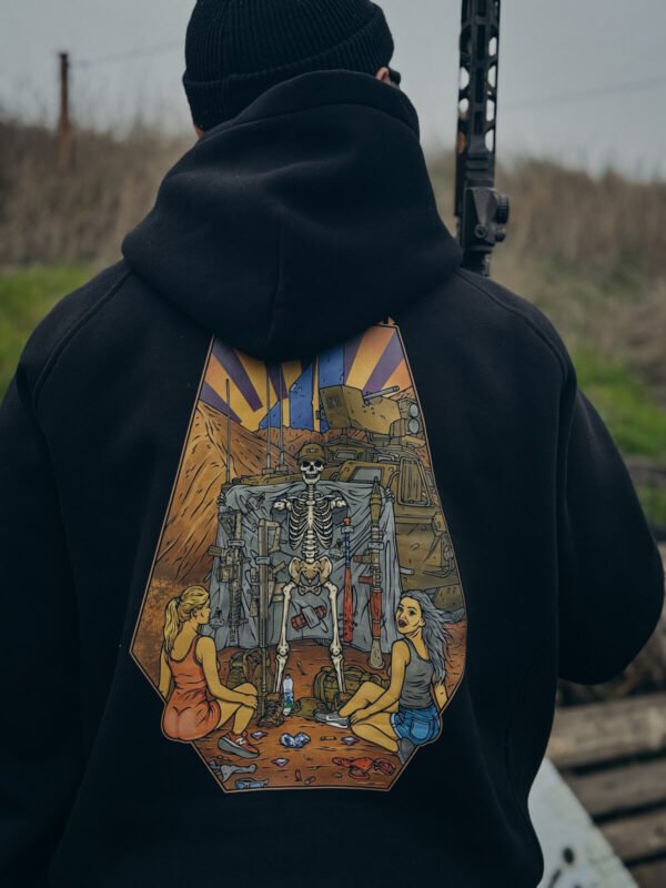 Худі чорне oversize "King size"