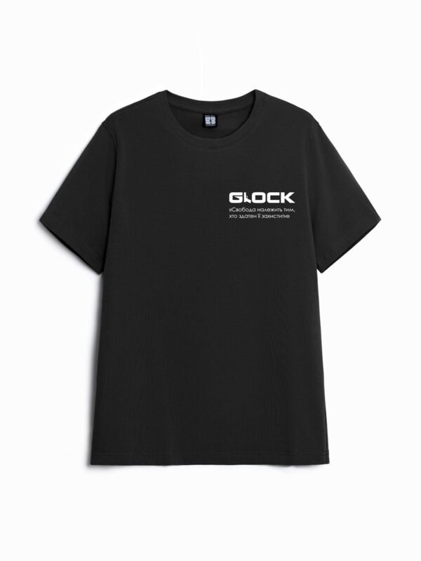 Футболка чорна "Glock 2.0"