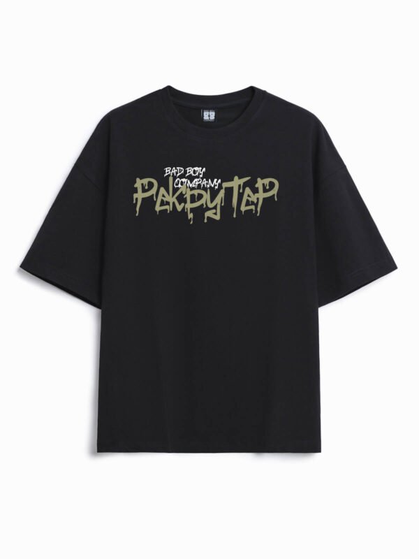 Футболка чорна oversize "Рекрутер"