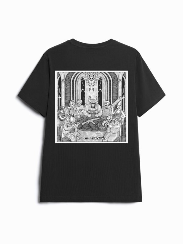 Футболка чорна "7 гріхів"