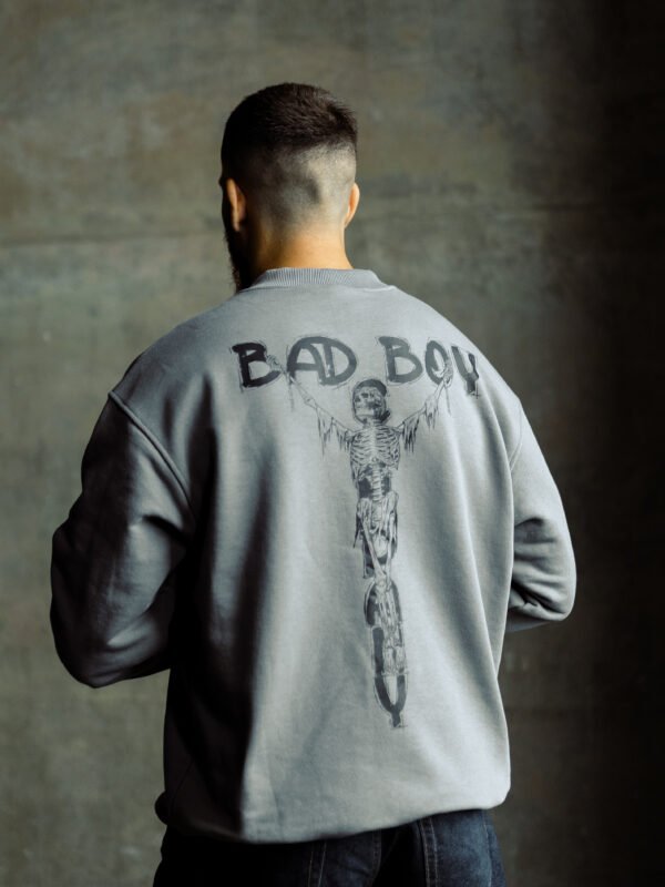 Світшот графіт "BAD BONES"