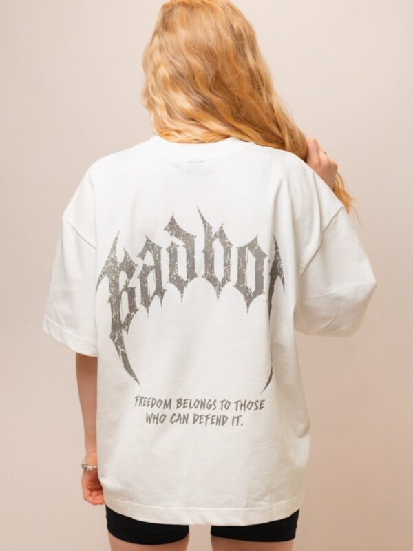 Футболка oversize "Forged in wartime"