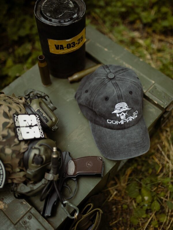 Кепка графіт "Skull company"