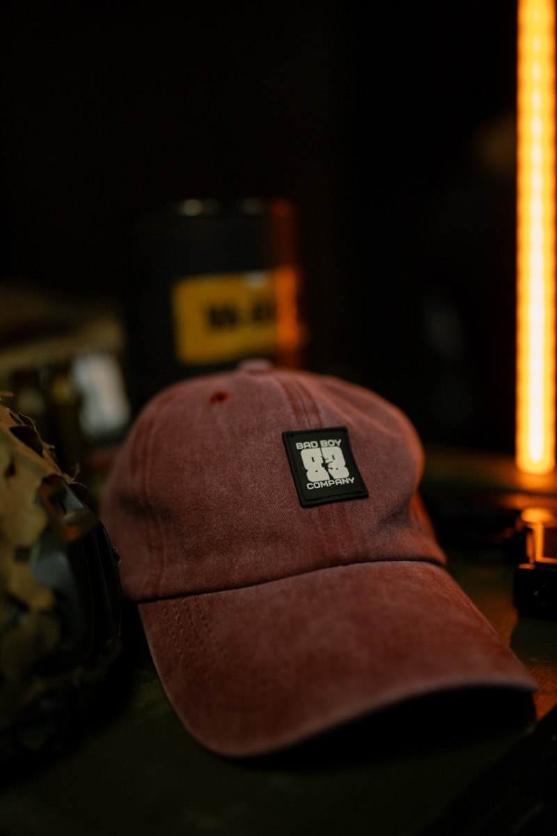 Кепка бордо "ВВ" mini patch - Зображення 2
