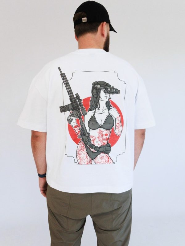 Футболка oversize "Bad red girl 3.0"